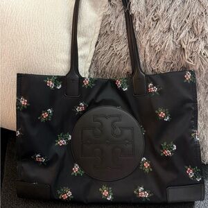 Tory Burch Nylon Ella Bag Navy